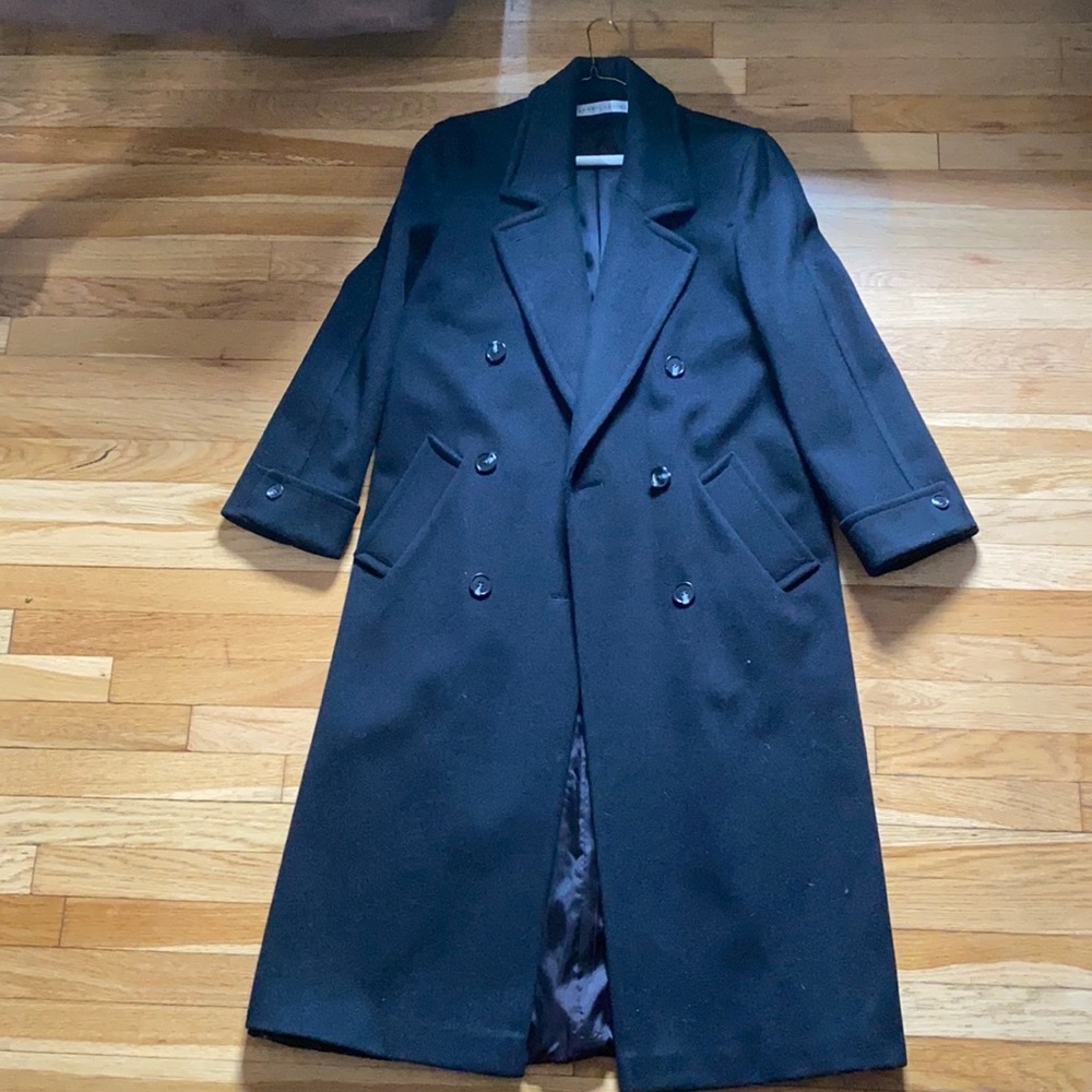 Ladies full-length wool coat